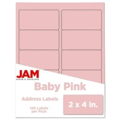 JAM Paper Mailing Labels 2" X 4" 120ct 19 JAM Paper Mailing Labels 2" X 4" 120ct -Smart Stationery Deals Store GUEST 02988a7f 053e 441a a5ce 530e88a09f7c