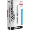 Zebra Pen Gel 0.7mm Point 12/DZ Black 44410
