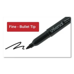 Universal Pen-Style Permanent Marker Bullet/Fine Point Black 36/Pack 07070 -Smart Stationery Deals Store GUEST 0cdad3cf fc32 4c45 bb3b 38ce12a43ac6