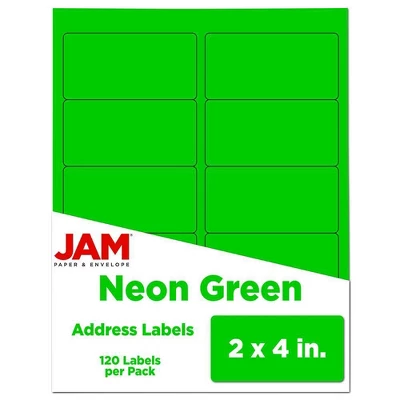 JAM Paper Mailing Labels 2" X 4" 120ct 12 JAM Paper Mailing Labels 2" X 4" 120ct - Image 12