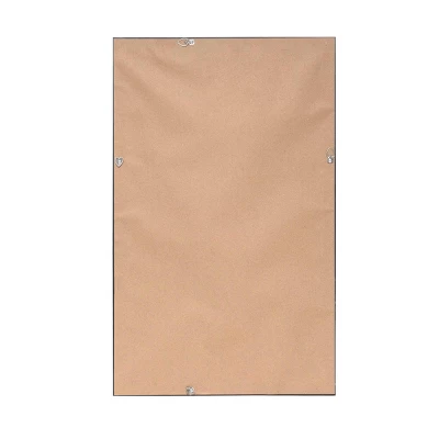 17" X 28" Linen Natural Framed Pinboard Black - Sheffield Home 2 17" X 28" Linen Natural Framed Pinboard Black - Sheffield Home - Image 2