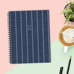 Willow Creek Press 2024 Weekly Planner 8.5"x6.5" Softcover Denim Stripe 7 Willow Creek Press 2024 Weekly Planner 8.5"x6.5" Softcover Denim Stripe -Smart Stationery Deals Store GUEST 1185a4ca bb34 4ce8 977b c87fdbe6b599