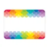 Creative Teaching Press Painted Palette Rainbow Scallops Name Tag Labels, 36 Per Pack, 6 Packs