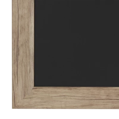 23.25" X 13.25" Beatrice Framed Magnetic Chalkboard Rustic Brown - DesignOvation 4 23.25" X 13.25" Beatrice Framed Magnetic Chalkboard Rustic Brown - DesignOvation - Image 4