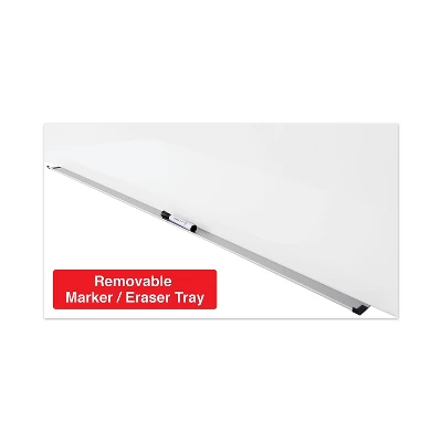 Universal Frameless Magnetic Glass Marker Board 36" X 24" White 43202 5 Universal Frameless Magnetic Glass Marker Board 36" X 24" White 43202 - Image 5