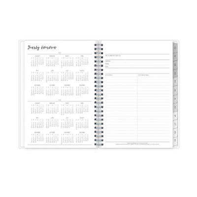 Ivory Paper Co 2024 Planner With Notes Pages 8.625"x5.875" Weekly/Monthly Wirebound Frosted Cover Wyatt Gray 6 Ivory Paper Co 2024 Planner With Notes Pages 8.625"x5.875" Weekly/Monthly Wirebound Frosted Cover Wyatt Gray - Image 6