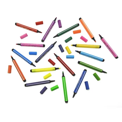 The Pencil Grip™ Triangular Magic Stix Markers, 48 Pack, Includes Global Skin Tones 1 The Pencil Grip™ Triangular Magic Stix Markers, 48 Pack, Includes Global Skin Tones