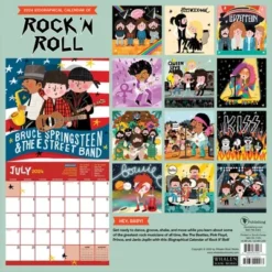 TF Publishing 2024 Wall Calendar 12"x12" Rock N Roll Biographies 7 TF Publishing 2024 Wall Calendar 12"x12" Rock N Roll Biographies -Smart Stationery Deals Store GUEST 1cfb6aee e357 4a6f bd79 e3cc219834a6
