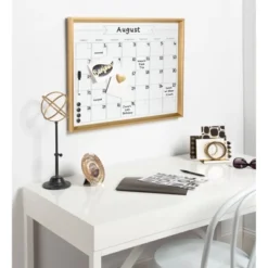 27.25" X 1.5" Calter Framed Magnetic Dry Erase Monthly Calendar Gold - Kate And Laurel 7 27.25" X 1.5" Calter Framed Magnetic Dry Erase Monthly Calendar Gold - Kate And Laurel -Smart Stationery Deals Store GUEST 1f8a94dc 05cb 47e7 a7b9 803e7f30a4ed