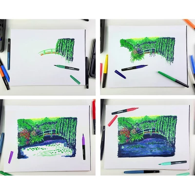 Crayola 16ct Blending Marker Kit With Case 5 Crayola 16ct Blending Marker Kit With Case - Image 5