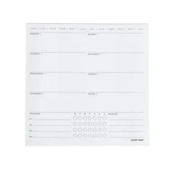 Undated Perpetual Planning Set 10"x10" White - Russell+hazel 8 Undated Perpetual Planning Set 10"x10" White - Russell+hazel -Smart Stationery Deals Store GUEST 2121ae80 ddd3 4d49 a175 662db2549146