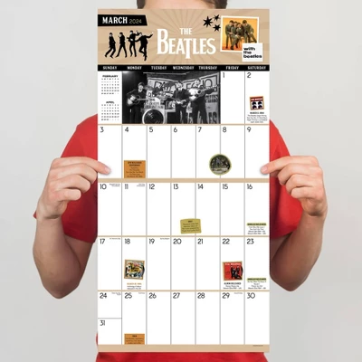 TF Publishing 2024 Wall Calendar 12"x12" The Beatles: A Day In The Life 3 TF Publishing 2024 Wall Calendar 12"x12" The Beatles: A Day In The Life - Image 3