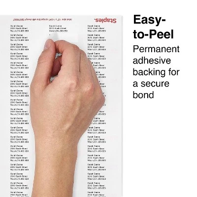 MyOfficeInnovations Laser/Inkjet Address Labels 1/2" X 1 3/4" Clear 80 Labels/Sheet 575762 4 MyOfficeInnovations Laser/Inkjet Address Labels 1/2" X 1 3/4" Clear 80 Labels/Sheet 575762 - Image 4