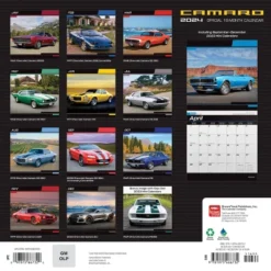 Browntrout 2024 Wall Calendar 12"x12" Camero