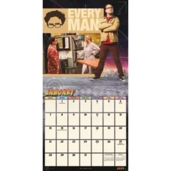 Trends International Inc. 2023-24 Wall Calendar 12"x12" The Big Band Theory
