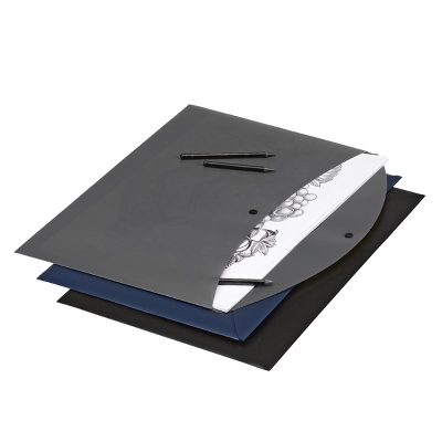 Smead Project Envelope, Snap Closure, Top Load, Tabloid Size 12" X 18", Assorted Colors, 6 Per Pack (89691) 8 Smead Project Envelope, Snap Closure, Top Load, Tabloid Size 12" X 18", Assorted Colors, 6 Per Pack (89691) - Image 8