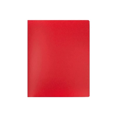 JAM Paper Heavy Duty Plastic Multi-Pocket Folders 6 Pocket Organizer Red Bulk 72/Pack (389MP6rea) 2 JAM Paper Heavy Duty Plastic Multi-Pocket Folders 6 Pocket Organizer Red Bulk 72/Pack (389MP6rea) - Image 2