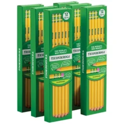 72ct Ticonderoga Wood #2 Pencil Yellow