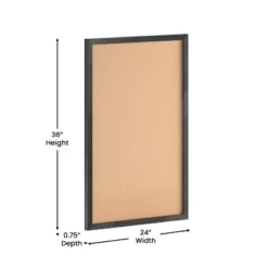 Merrick Lane Cork Display Board With Wooden Frame And Push Pins -Smart Stationery Deals Store GUEST 32f54d07 e0a3 4ee5 8013 7fe241a22329