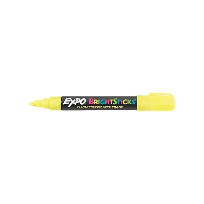 EXPO Bright Sticks Wet-Erase Fluorescent Marker Set Bullet Tip Assorted 14075 5 EXPO Bright Sticks Wet-Erase Fluorescent Marker Set Bullet Tip Assorted 14075 - Image 5
