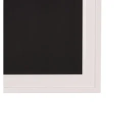 27.5" X 18.5" Bosc Framed Magnetic Chalkboard White - DesignOvation -Smart Stationery Deals Store GUEST 37e03f37 4569 4e43 aa8e cca951cb42ad