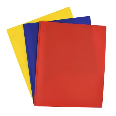 Smead Poly Two-Pocket Folder With Tang Style Fasteners, Letter Size, Assorted Colors, 6 Per Pack (87746) 3 Smead Poly Two-Pocket Folder With Tang Style Fasteners, Letter Size, Assorted Colors, 6 Per Pack (87746) - Image 3