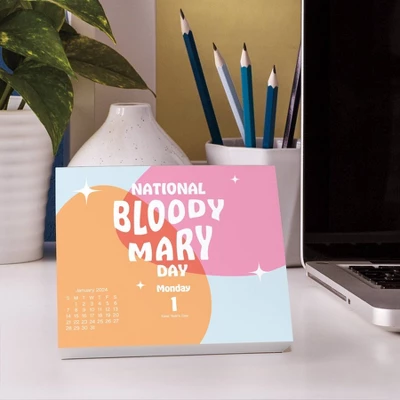 Trends International Inc. 2024 Daily Desk Calendar 4.25"x5" Celebrate 8 Trends International Inc. 2024 Daily Desk Calendar 4.25"x5" Celebrate - Image 8