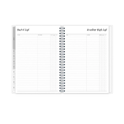 Ivory Paper Co 2024 Planner With Notes Pages 8.625"x5.875" Weekly/Monthly Wirebound Frosted Cover Wyatt Gray 10 Ivory Paper Co 2024 Planner With Notes Pages 8.625"x5.875" Weekly/Monthly Wirebound Frosted Cover Wyatt Gray - Image 10