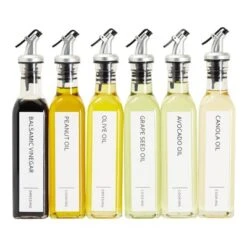 Talented Kitchen 132 Preprinted Minimalist Oil Labels For Bottles, Condiments Labels, Oils And Vinegars Dispenser Stickers, Pantry Labels For Bottles -Smart Stationery Deals Store GUEST 3d479853 6d31 4ff8 9241 ba973b97495b