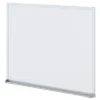 UNIVERSAL Dry-Erase Board Melamine 24 X 18 Satin-Finished Aluminum Frame 43622