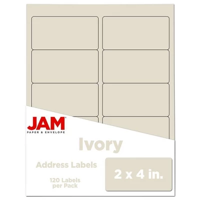 JAM Paper Mailing Labels 2" X 4" 120ct 11 JAM Paper Mailing Labels 2" X 4" 120ct - Image 11