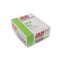 JAM Paper Laminated Two-Pocket Glossy Presentation Folders Lime Green 385GLID -Smart Stationery Deals Store GUEST 466faa40 90cd 4a27 8a40 2ebe4c152f3a