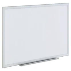 UNIVERSAL Dry Erase Board Melamine 36 X 24 Aluminum Frame 44624