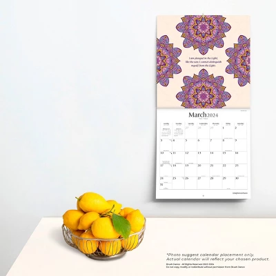 Brush Dance 2024 Wall Calendar 12"x12" Enlightened Rumi 3 Brush Dance 2024 Wall Calendar 12"x12" Enlightened Rumi - Image 3