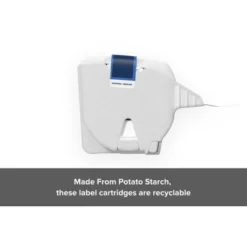 Zebra ZSB Series Mailing Labels - Potato Starch-Based, Recyclable Label Cartridge - Versatile, Cloud-Based Adhesive Labels For Printer - 2.25x4"