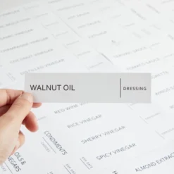 Talented Kitchen 132 Preprinted Minimalist Oil Labels For Bottles, Condiments Labels, Oils And Vinegars Dispenser Stickers, Pantry Labels For Bottles -Smart Stationery Deals Store GUEST 4fc1cab6 974c 465e 918c c11a704b45a7