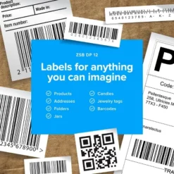 Zebra ZSB Series Thermal Label Printer - Shipping Printer For Barcode Labels, Address Labels & More - ZSB-DP12 2" Width 7 Zebra ZSB Series Thermal Label Printer - Shipping Printer For Barcode Labels, Address Labels & More - ZSB-DP12 2" Width -Smart Stationery Deals Store GUEST 50e5b6e3 7dd0 4b1f 97b4 8e77b9c82fc2