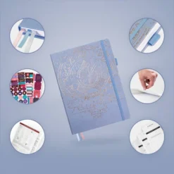 Undated PRO Schedule Planner Weekly/Monthly 8.5"x11" Periwinkle - Legend Planner