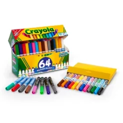 Crayola 64ct Broad Line Markers With Gel & Window Markers 6 Crayola 64ct Broad Line Markers With Gel & Window Markers -Smart Stationery Deals Store GUEST 5784bb9b 484e 4a3d 9ede 820e5a41e684