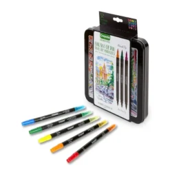 Crayola Signature 16ct Brush & Detail Dual Tip Markers - 32 Colors