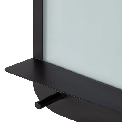 29.92" X 17.91" Decatur Hanging Wall Organizer With Hooks Black - Kate & Laurel All Things Decor 2 29.92" X 17.91" Decatur Hanging Wall Organizer With Hooks Black - Kate & Laurel All Things Decor - Image 2