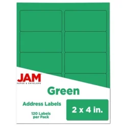 JAM Paper Mailing Labels 2" X 4" 120ct 16 JAM Paper Mailing Labels 2" X 4" 120ct -Smart Stationery Deals Store GUEST 5b65d249 0449 4127 ab8a f2f9346bb14e