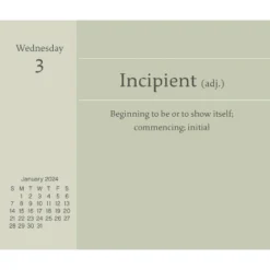 Trends International Inc. 2024 Daily Desk Calendar 4.25"x5" Words-a-Day 11 Trends International Inc. 2024 Daily Desk Calendar 4.25"x5" Words-a-Day -Smart Stationery Deals Store GUEST 5dba2fb8 ca10 454e 9646 691b66227cb8