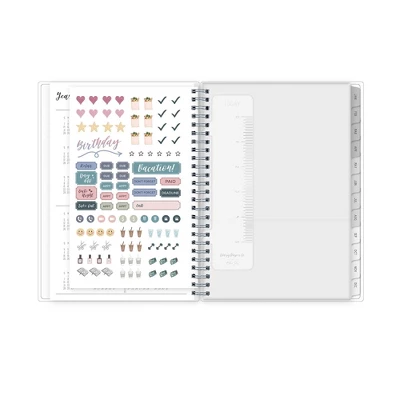 Ivory Paper Co 2024 Planner With Notes Pages 8.625"x5.875" Weekly/Monthly Wirebound Frosted Cover Wyatt Gray 7 Ivory Paper Co 2024 Planner With Notes Pages 8.625"x5.875" Weekly/Monthly Wirebound Frosted Cover Wyatt Gray - Image 7