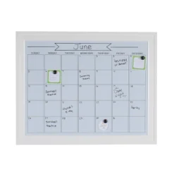 23.5" X 29.5" Bosc Magnetic Dry Erase Board White - DesignOvation -Smart Stationery Deals Store GUEST 5f3b79bd d750 4c8d 8964 d4365746f38e
