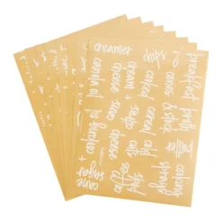 Talented Kitchen 158 Pack Script Supplementary Pantry, Fridge & Freezer Name Label Stickers For Food Storage Container, Jar & Canisters 11 Talented Kitchen 158 Pack Script Supplementary Pantry, Fridge & Freezer Name Label Stickers For Food Storage Container, Jar & Canisters -Smart Stationery Deals Store GUEST 601843f4 c109 4309 bbd5 b271b0b410a5