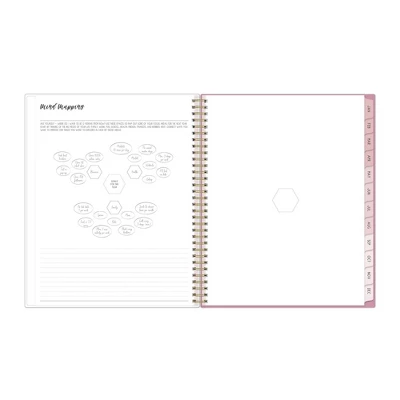 Ivory Paper Co 2024 Planner 11"x8.5" Weekly/Monthly Wirebound Celine Rose Pink 8 Ivory Paper Co 2024 Planner 11"x8.5" Weekly/Monthly Wirebound Celine Rose Pink - Image 8