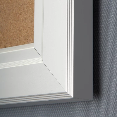 Azar Displays Large Enclosed Cork Bulletin Board W/ Lock & Key 6 Azar Displays Large Enclosed Cork Bulletin Board W/ Lock & Key - Image 6