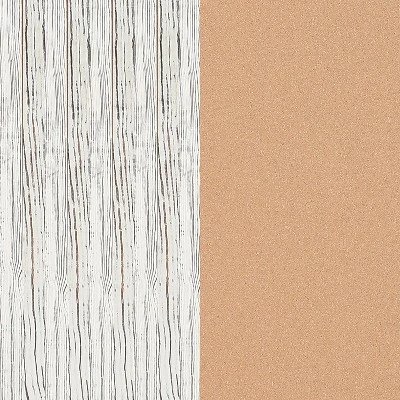 Emma And Oliver Wall Mount Linen Board With Wooden Push Pins 2 Emma And Oliver Wall Mount Linen Board With Wooden Push Pins - Image 2