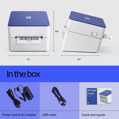 HP 300 DPI Label Printer, Internal Tray 4x6 Direct Thermal Printer 2 HP 300 DPI Label Printer, Internal Tray 4x6 Direct Thermal Printer - Image 2